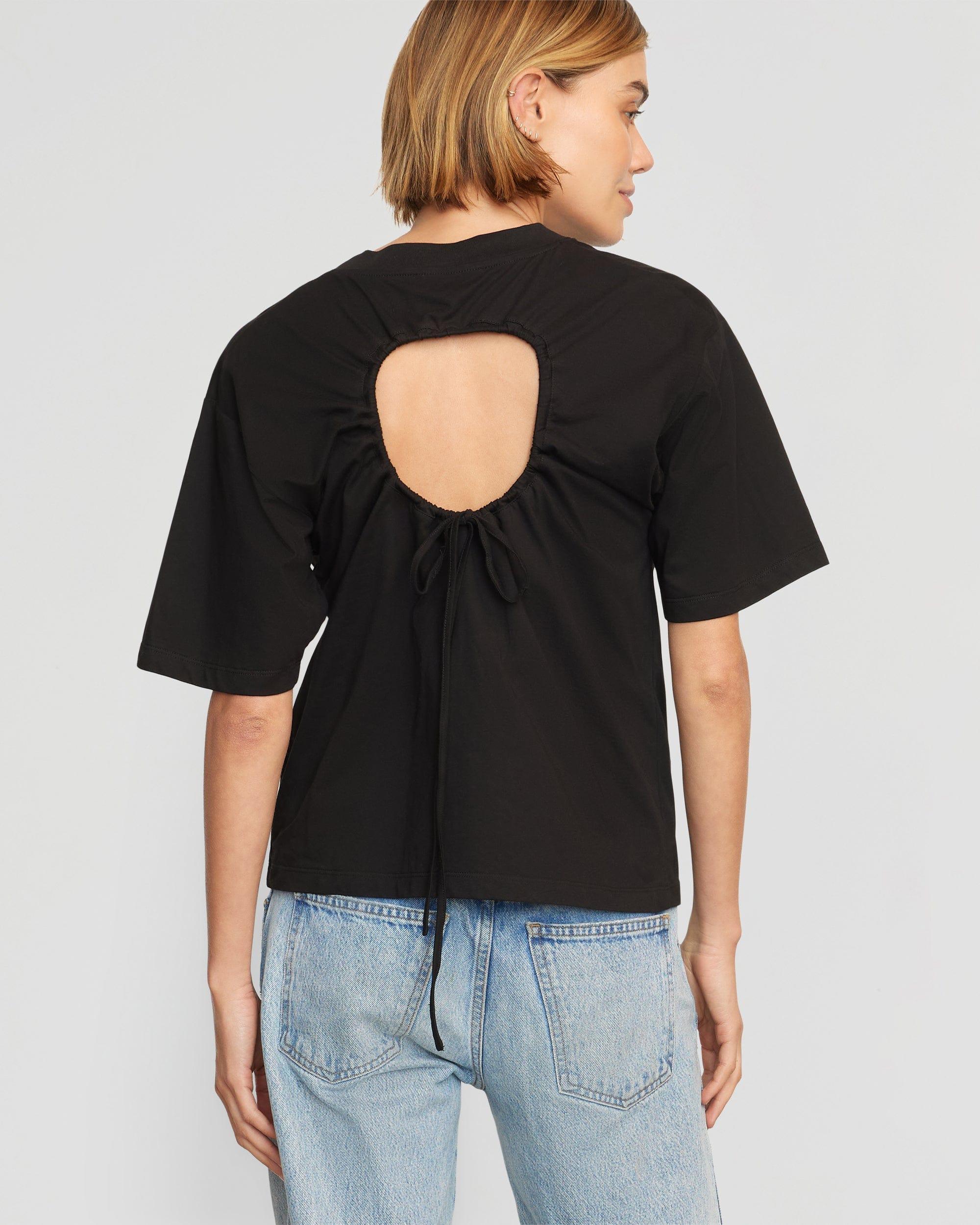 Tommie Relaxed Open-Back Tee Product Image