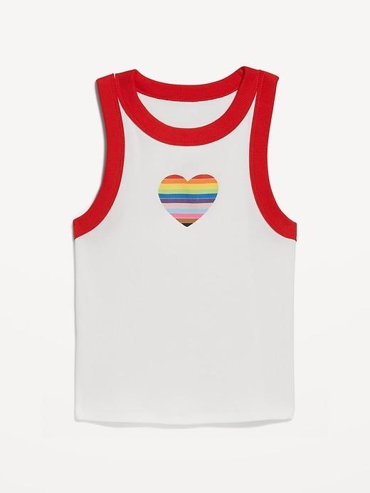 Graphic Crop Tank Top Product Image