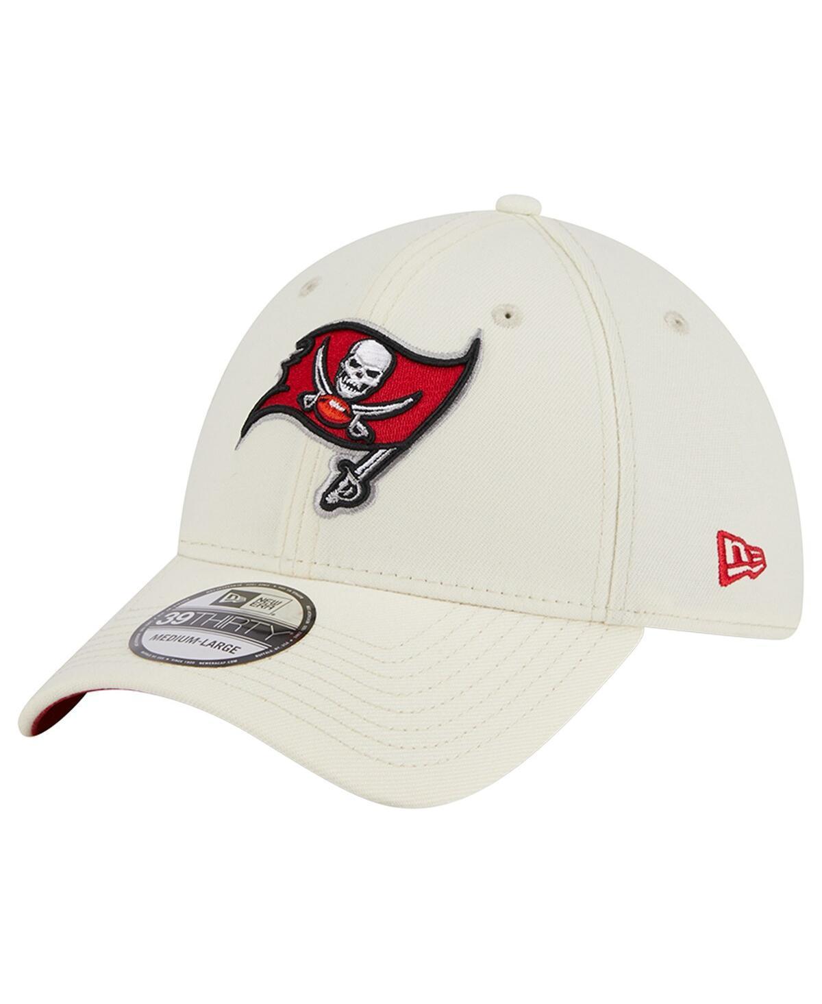 Mens New Era Cream Tampa Bay Buccaneers Classic 39THIRTY Flex Hat Product Image