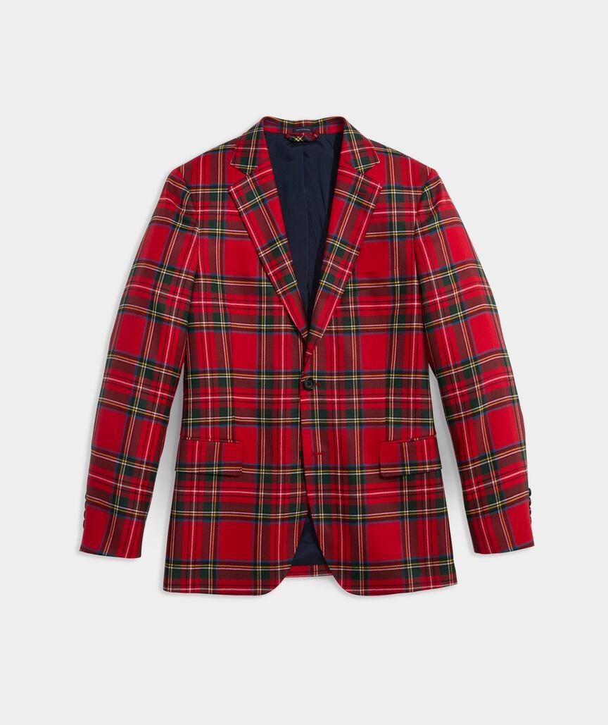 Tartan Moon Wool Blazer Product Image