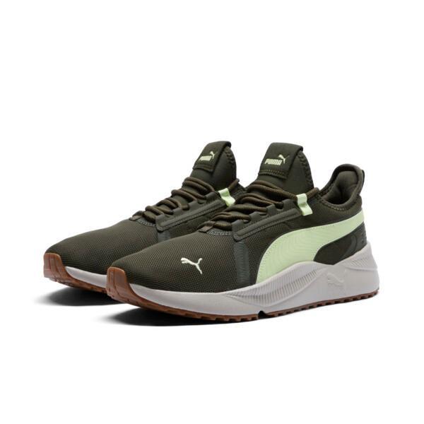 PUMA Pacer Future Street Plus Men's Sneakers in Dark Olive/Pistachio Product Image