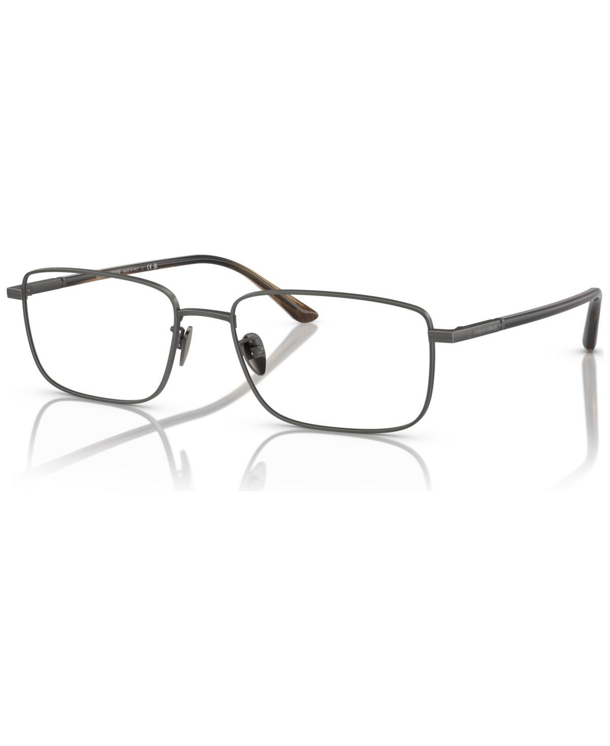 Giorgio Armani s Rectangle Eyeglasses, AR5133 57 - Brushed Bronze Product Image