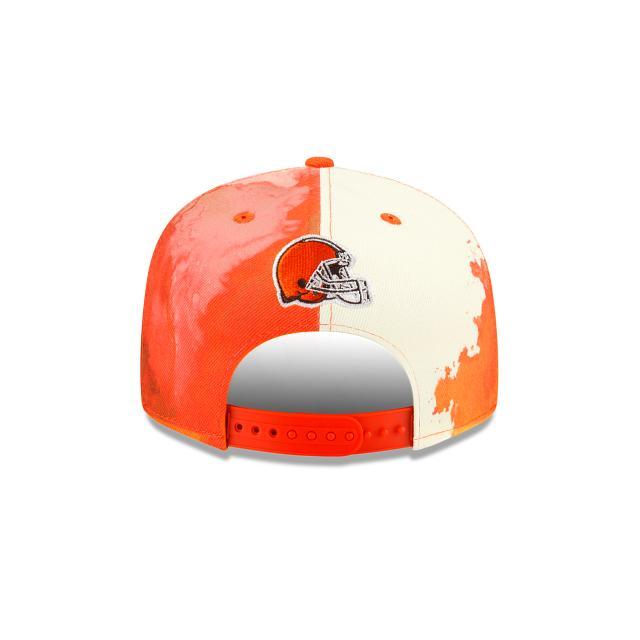 Cleveland Browns 2022 Sideline Ink Dye 9FIFTY Snapback Hat Male Product Image