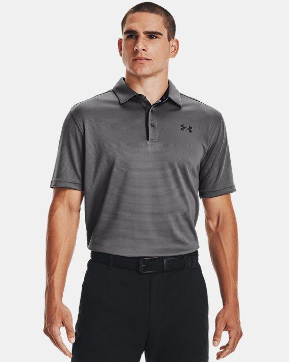 Mens Under Armour Tech Polo Orange Product Image