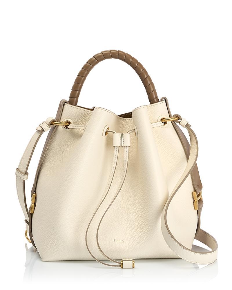 Womens Marcie Leather Bucket Bag Product Image