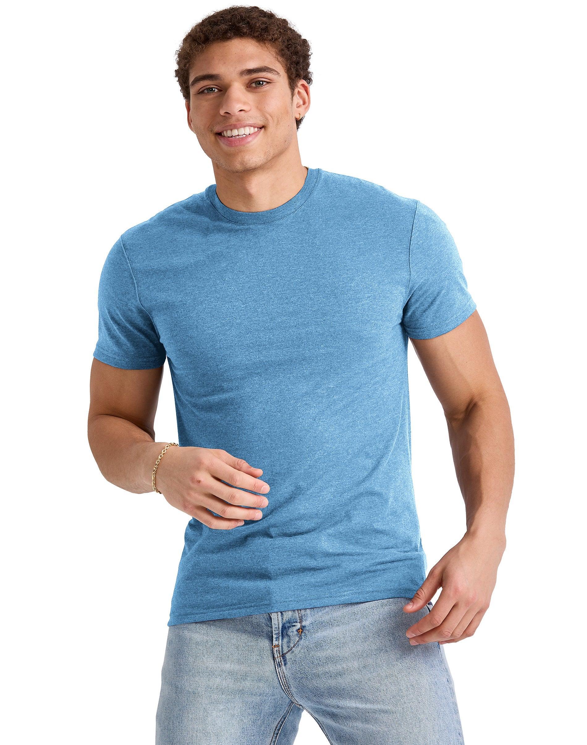 Mens Hanes Originals Tri-Blend Jersey Tee Product Image