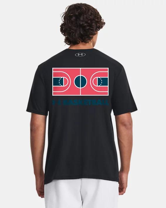 Men's UA Basketball Court Short Sleeve Product Image