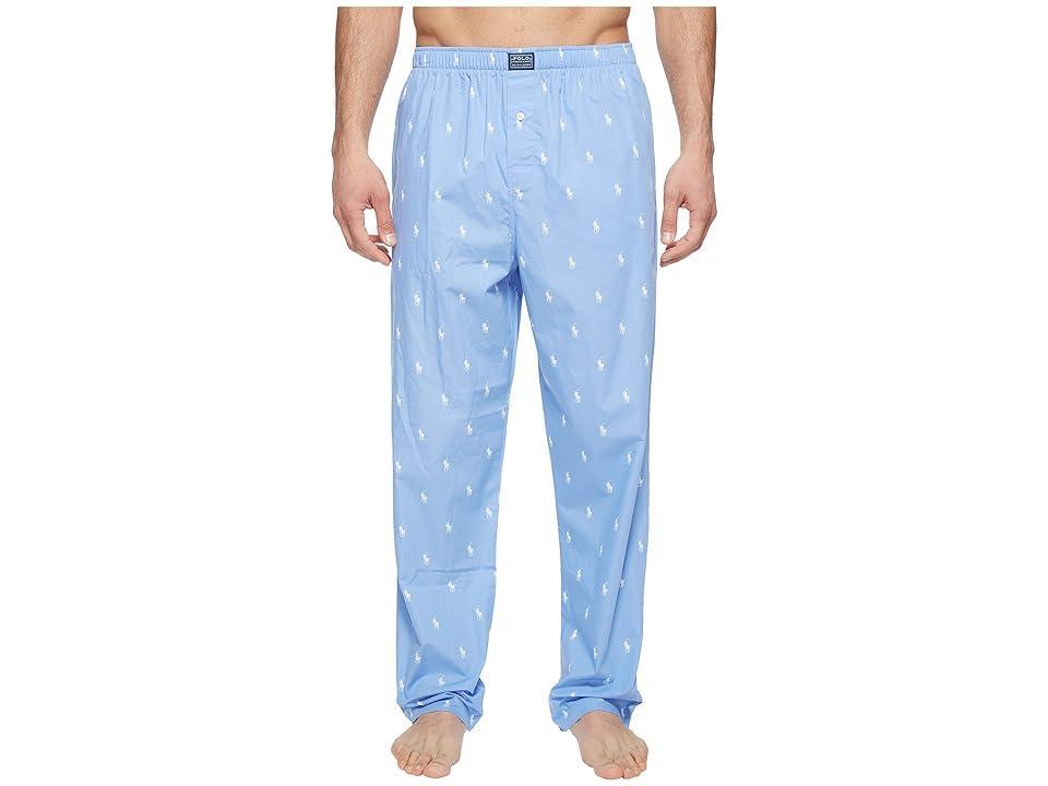 Polo Ralph Lauren Pony-Print Woven Pajama Pants Product Image