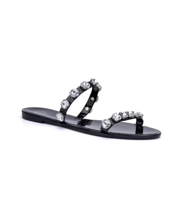 New York & Company Womens Chava Gem Jelly Sandal Product Image