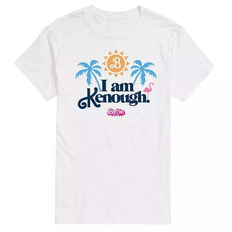 Big & Tall Barbie The Movie I Am Kenough PalmTree Graphic Tee, Mens Product Image