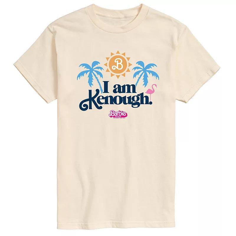 Mens Barbie The Movie I Am Kenough Palm Trees Graphic Tee Product Image