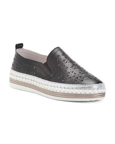 Leather Slip On Sneakers for Women product image