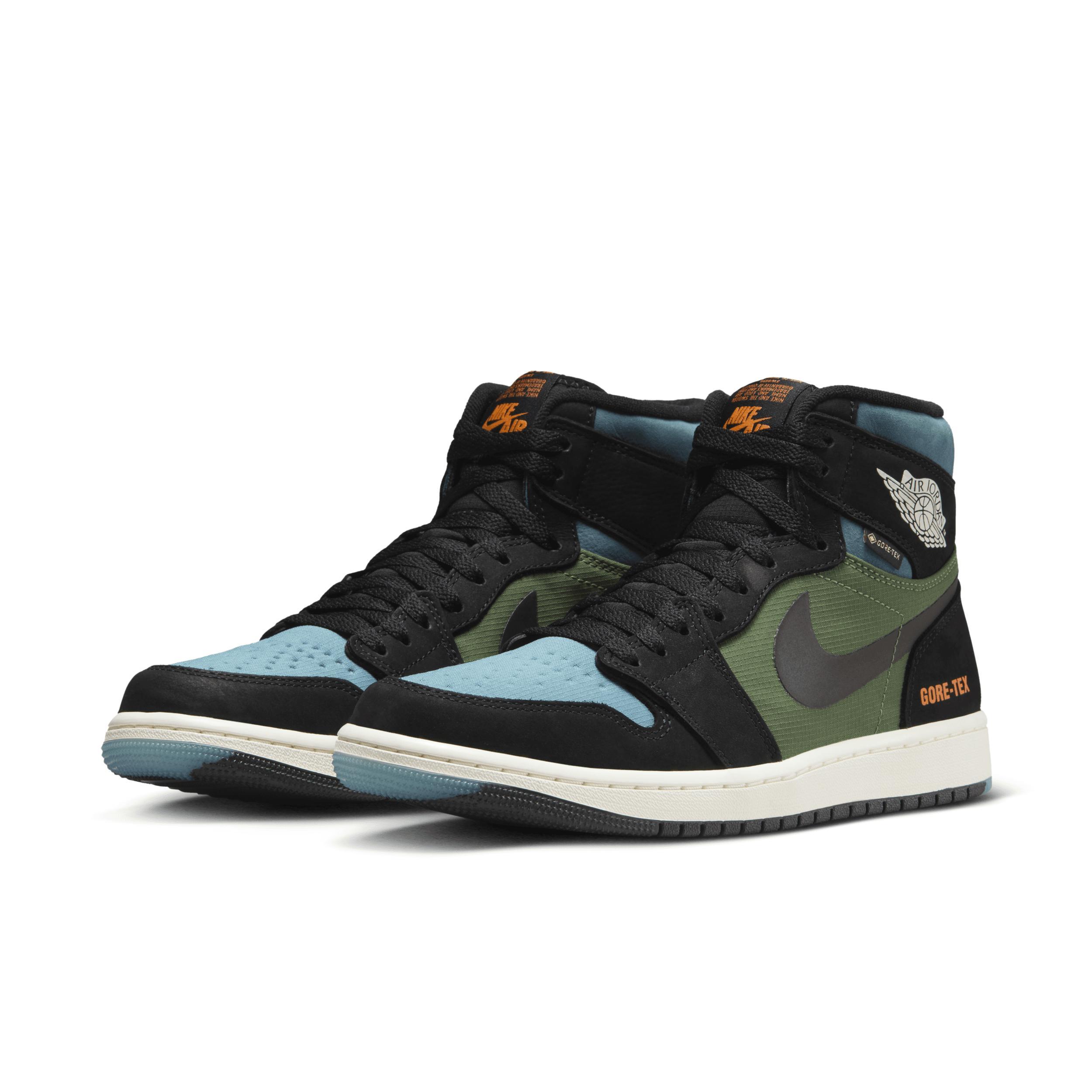 Jordan Mens AJ 1 Element - Shoes Black/Green/Blue Product Image