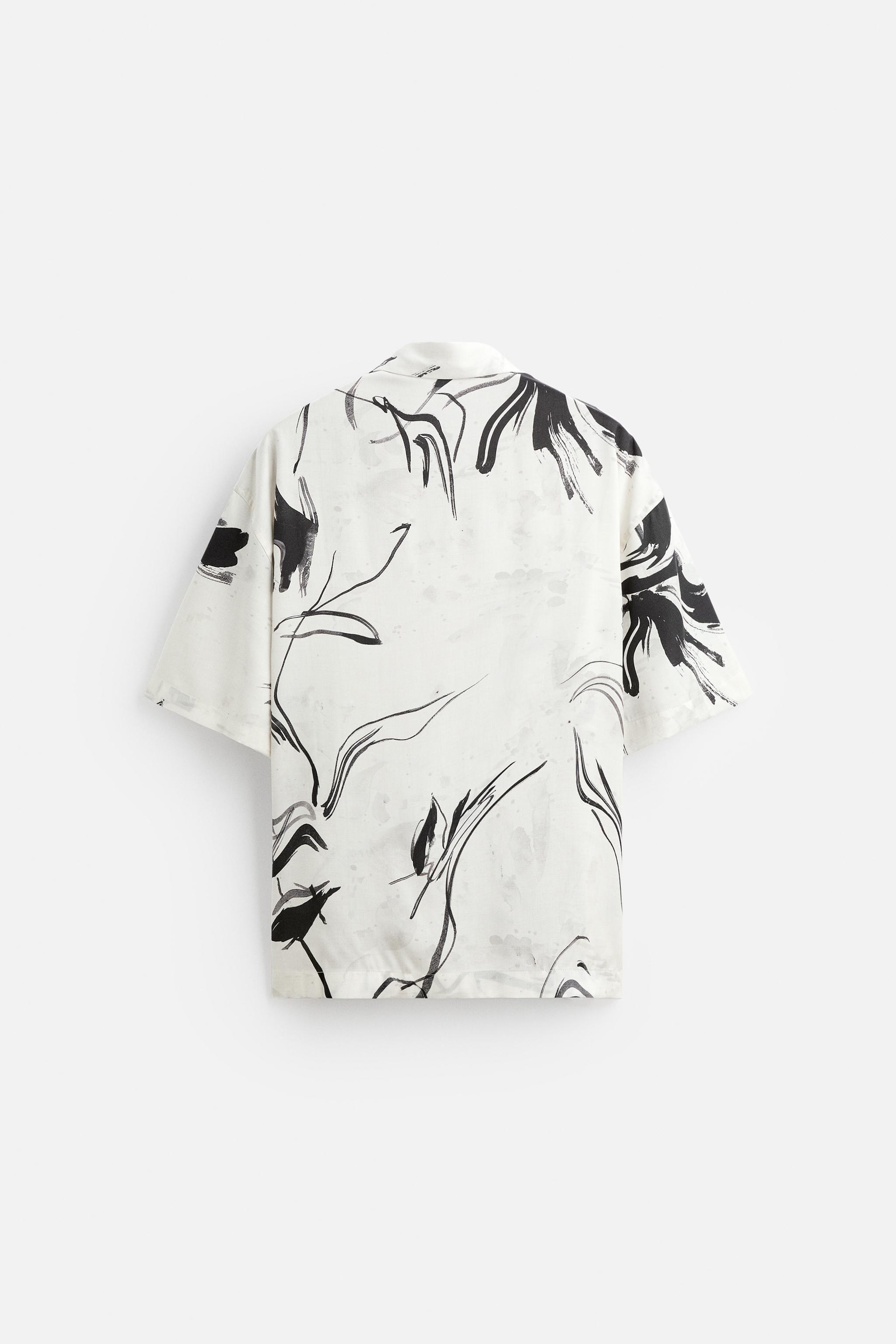 PRINTED LYOCELL SHIRT Product Image