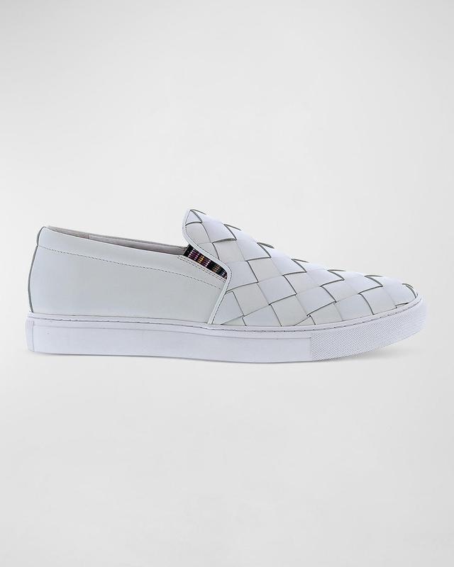 Mens Astor Leather Slip-On Sneakers Product Image