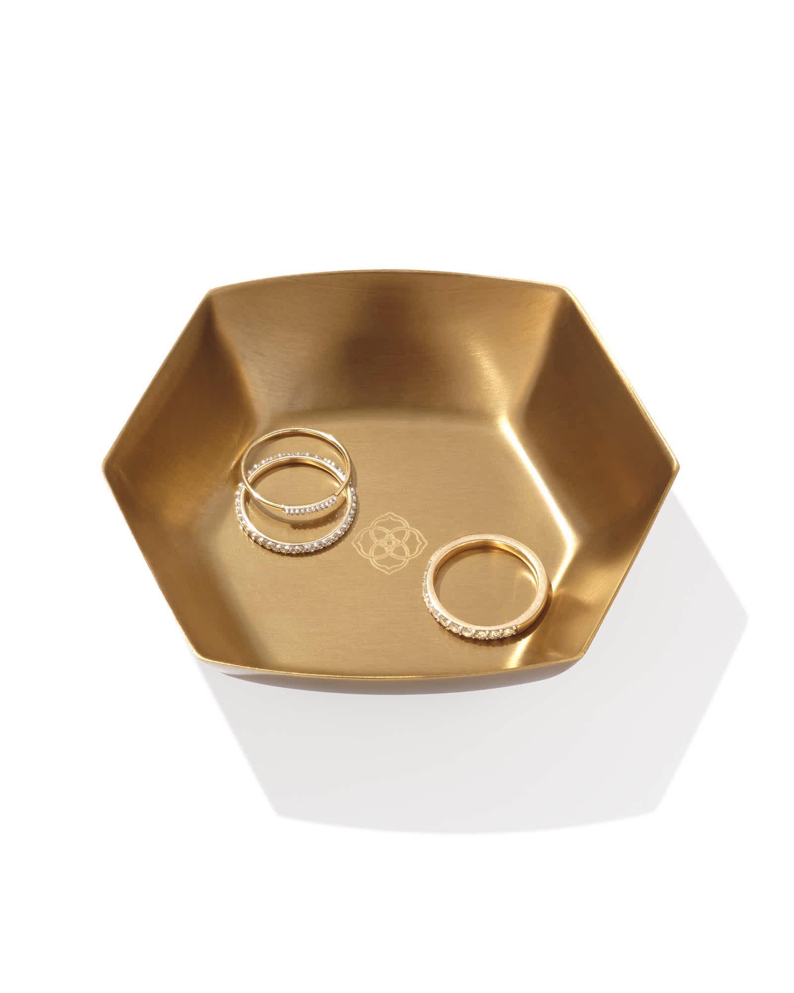 Davie Jewelry Dish in Gold Product Image