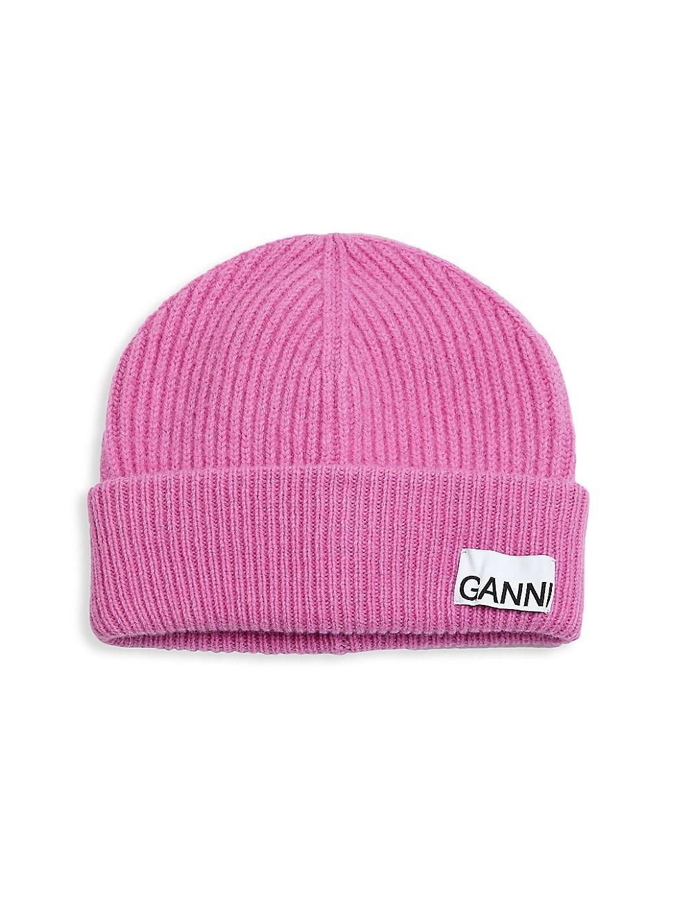 Womens Wool Blend Logo Beanie Product Image