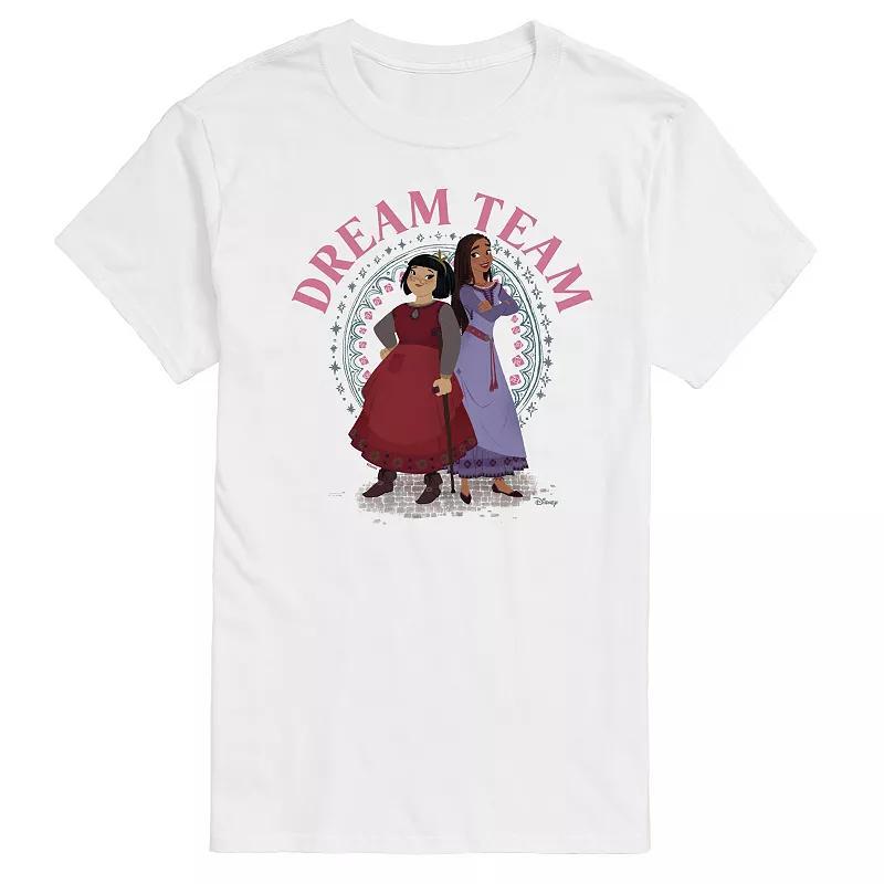 Disneys Wish Big & Tall Dream Team Graphic Tee, Mens Product Image