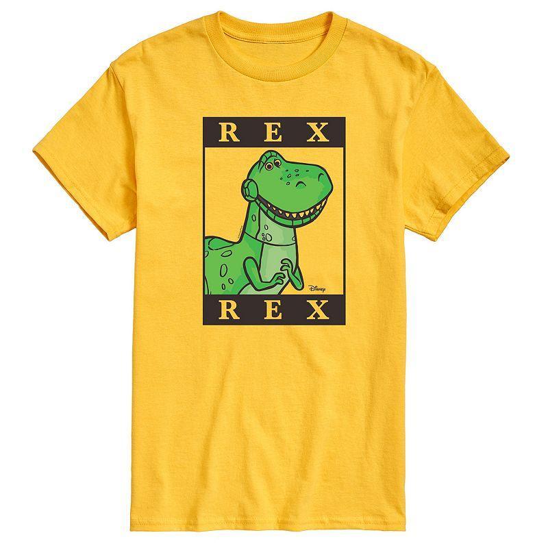 Disney / Pixars Toy Story 4 Mens Rex Graphic Tee Ivory Product Image