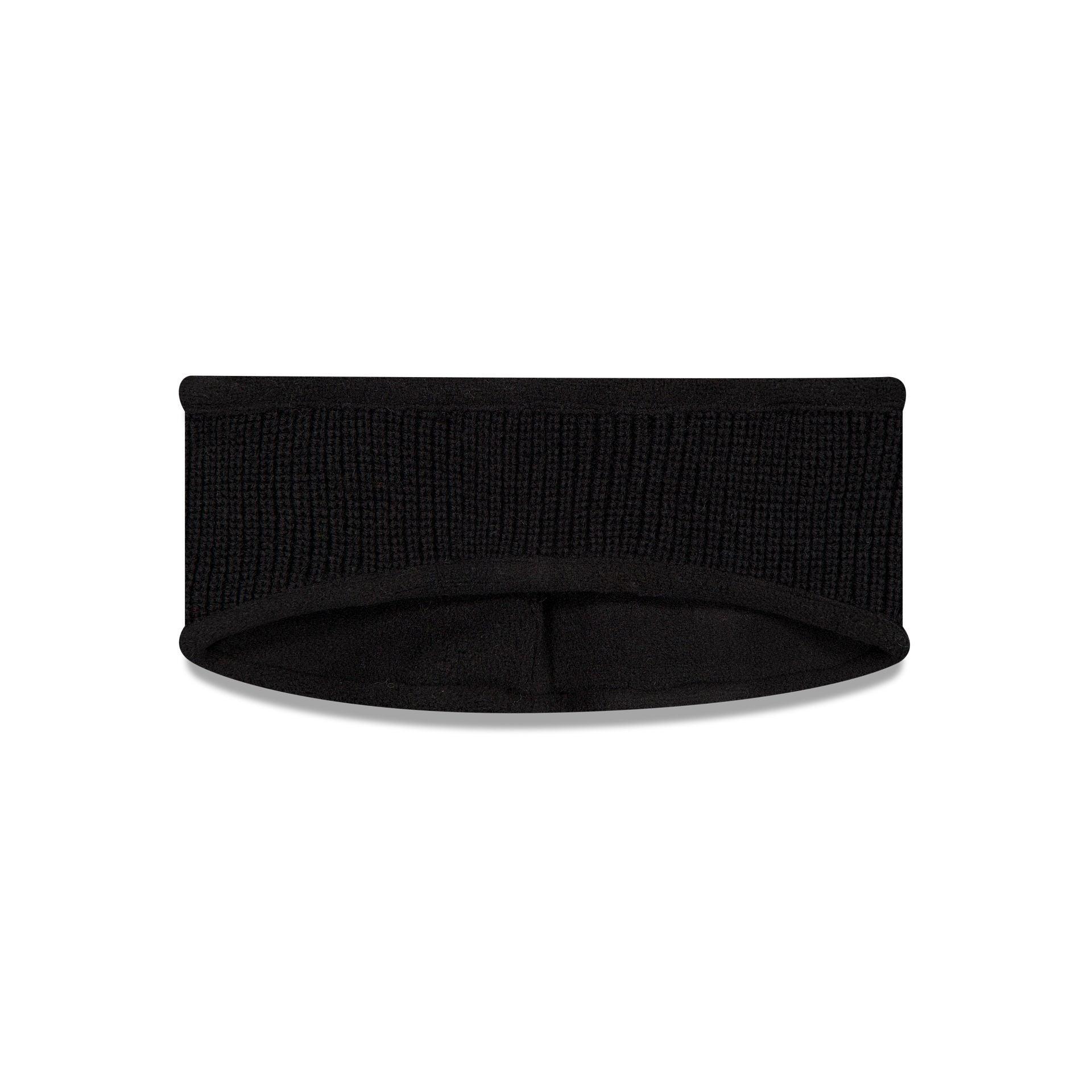 New Era Cap Black Knit Ear Warmer Male Product Image