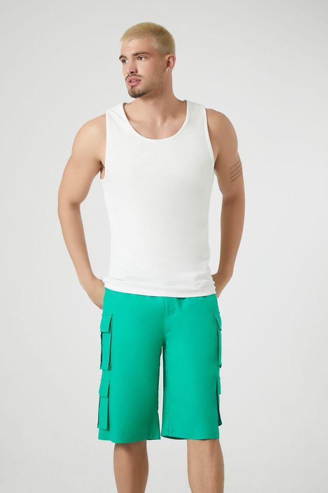 Mid-Rise Cargo Shorts | Forever 21 Product Image