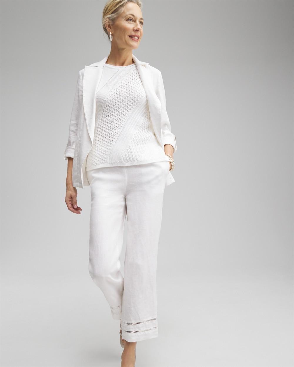 Linen Embellished Tunic Product Image