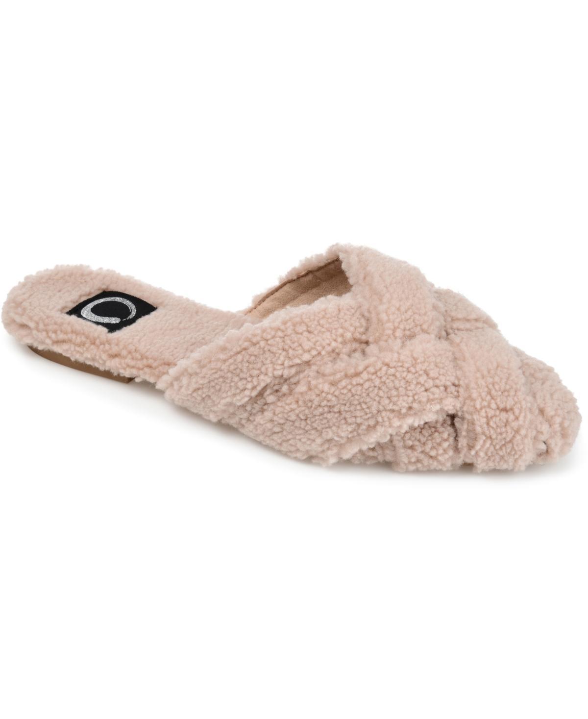 Journee Collection Womens Faux Fur Sereena Slipper Product Image