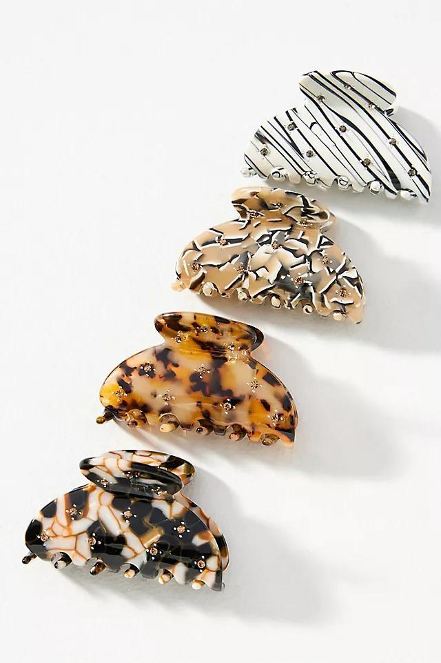 Studded Resin Mini Claw Clip Product Image