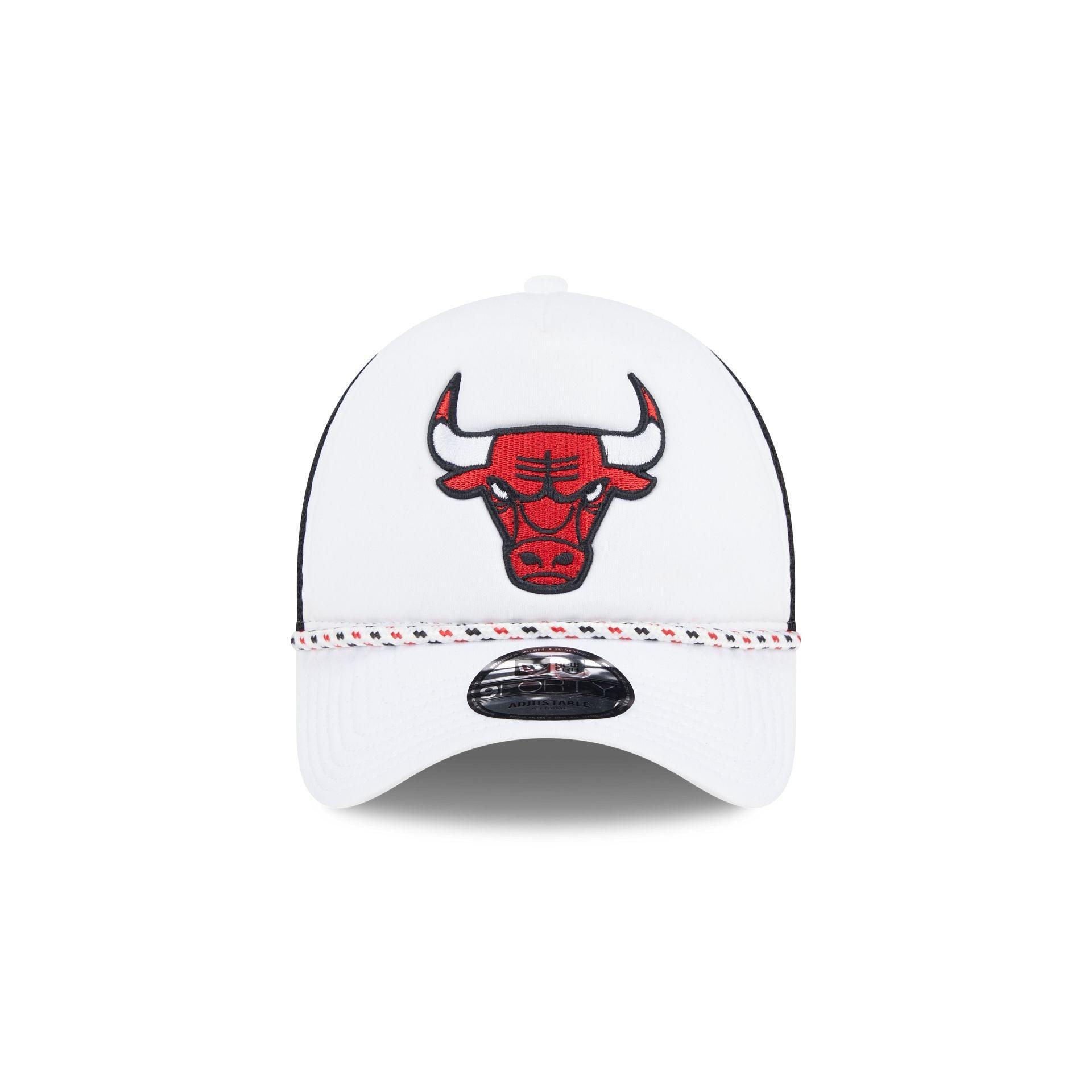 Chicago Bulls Court Sport 9FORTY A-Frame Trucker Hat Male Product Image