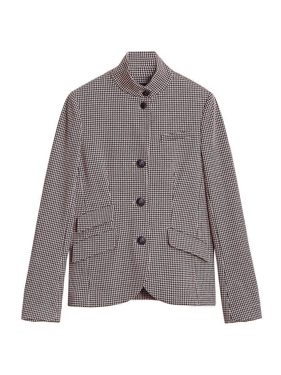 Womens Slade Plaid Blazer Product Image