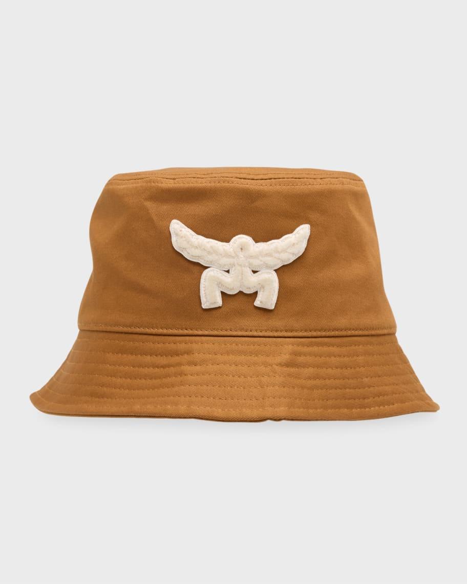 Men's Essential Applique Cotton Bucket Hat Product Image