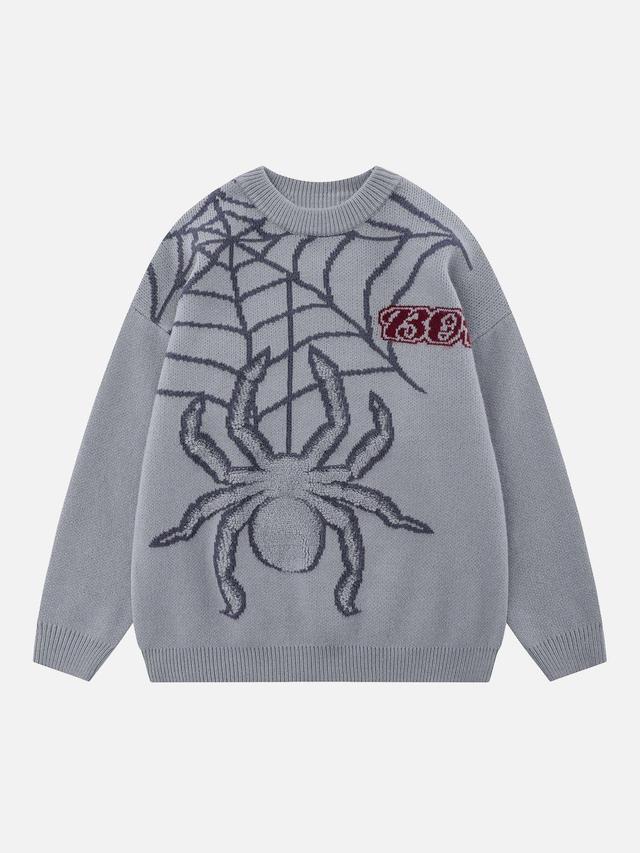 Aelfric Eden Towel Embroidery Spider Sweater Product Image