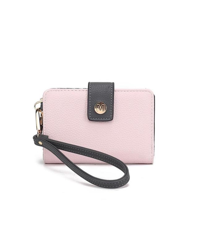 Mkf Collection Shira Color Block Women s Wallet with wristlet by Mia K Product Image