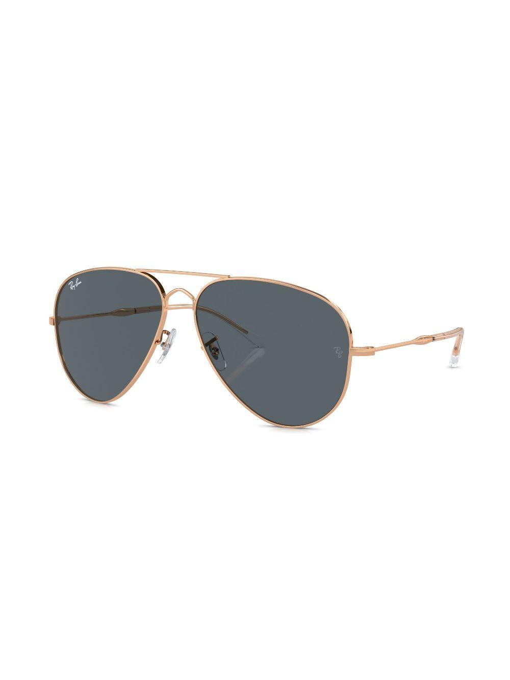 RAY BAN Unisex Sunglasses, Old Aviator Rb3825 In Rose Gold Product Image