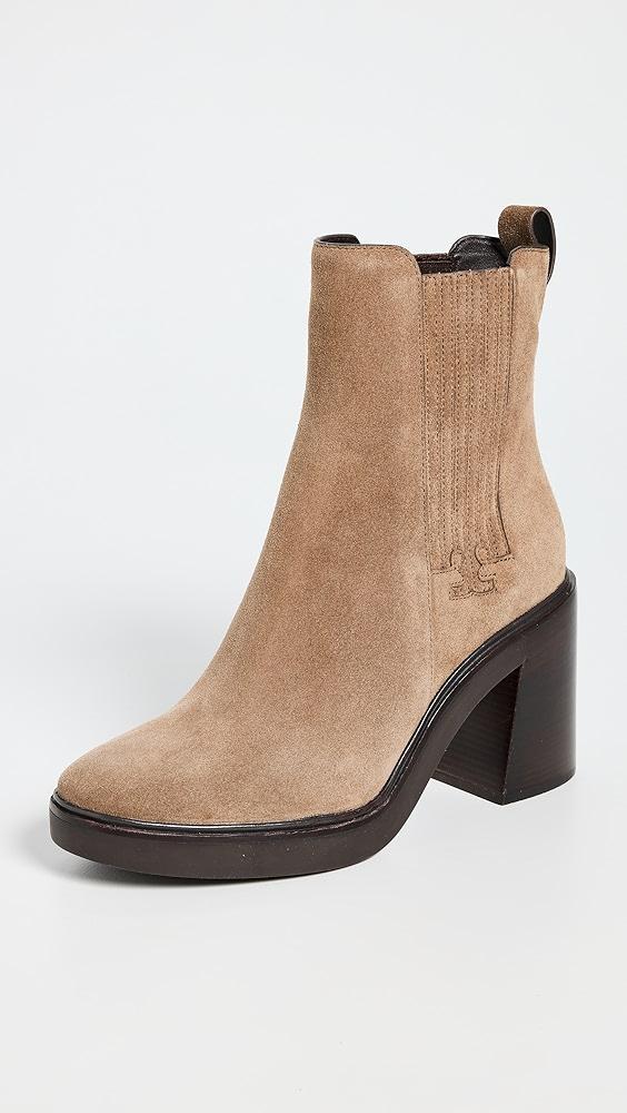 Tory Burch T Gore Heeled Ankle Boots 75mm | Shopbop Product Image