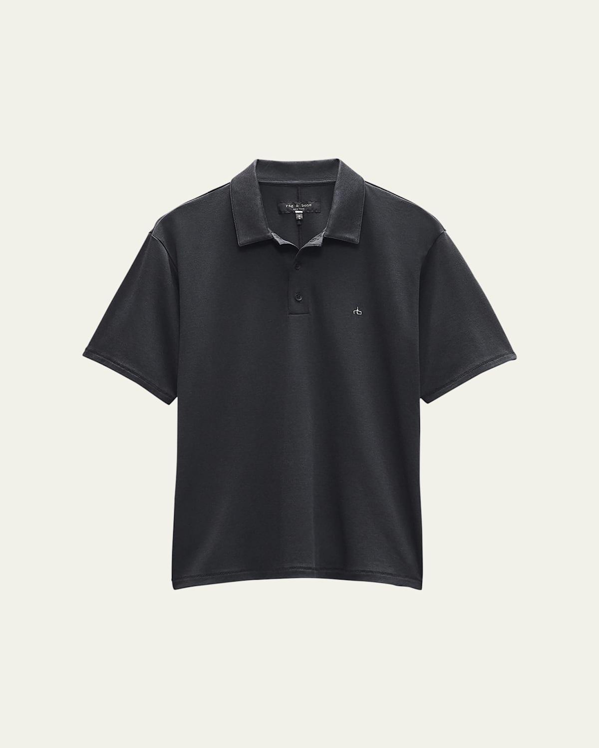 Mens Pima Cotton Polo Shirt Product Image