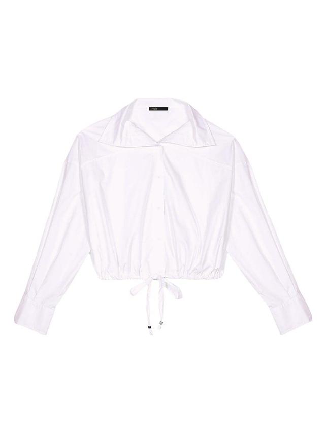 Maje Cassidy Cotton Shirt Product Image