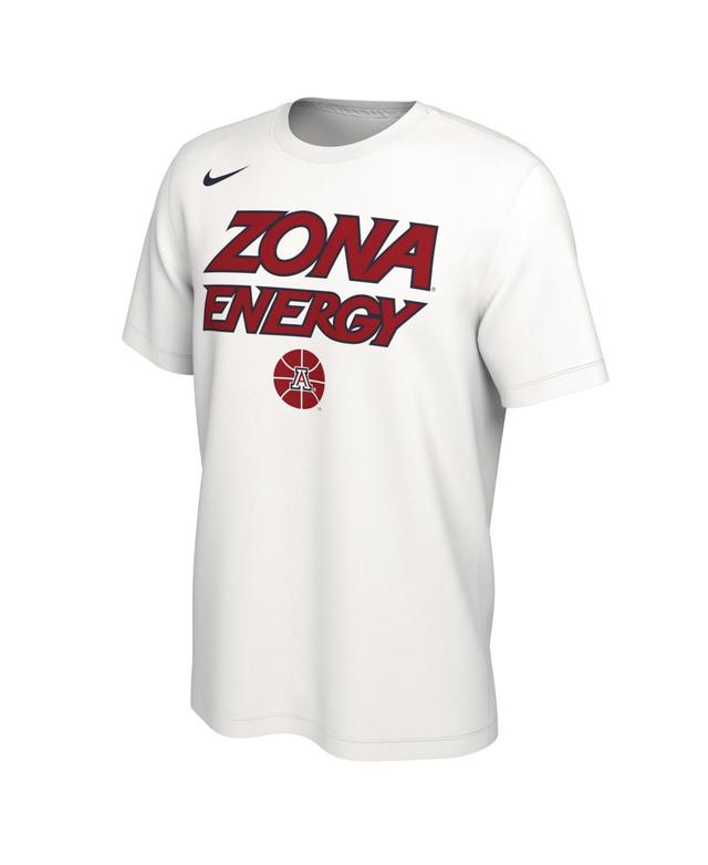 Mens Nike White Arizona Wildcats 2024 On Court Bench T-shirt Product Image