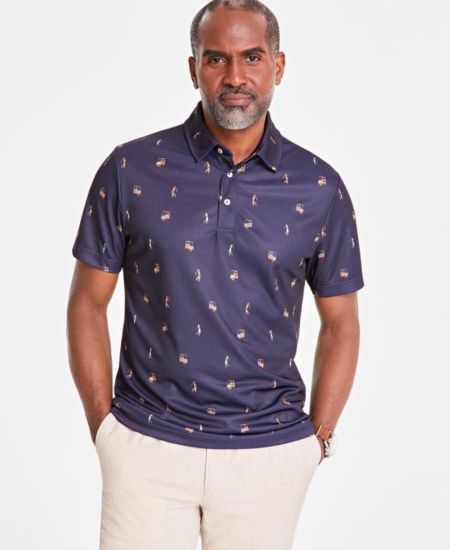 Club Room Mens Golf Move Tech Polo Shirt, Created for Macys Product Image