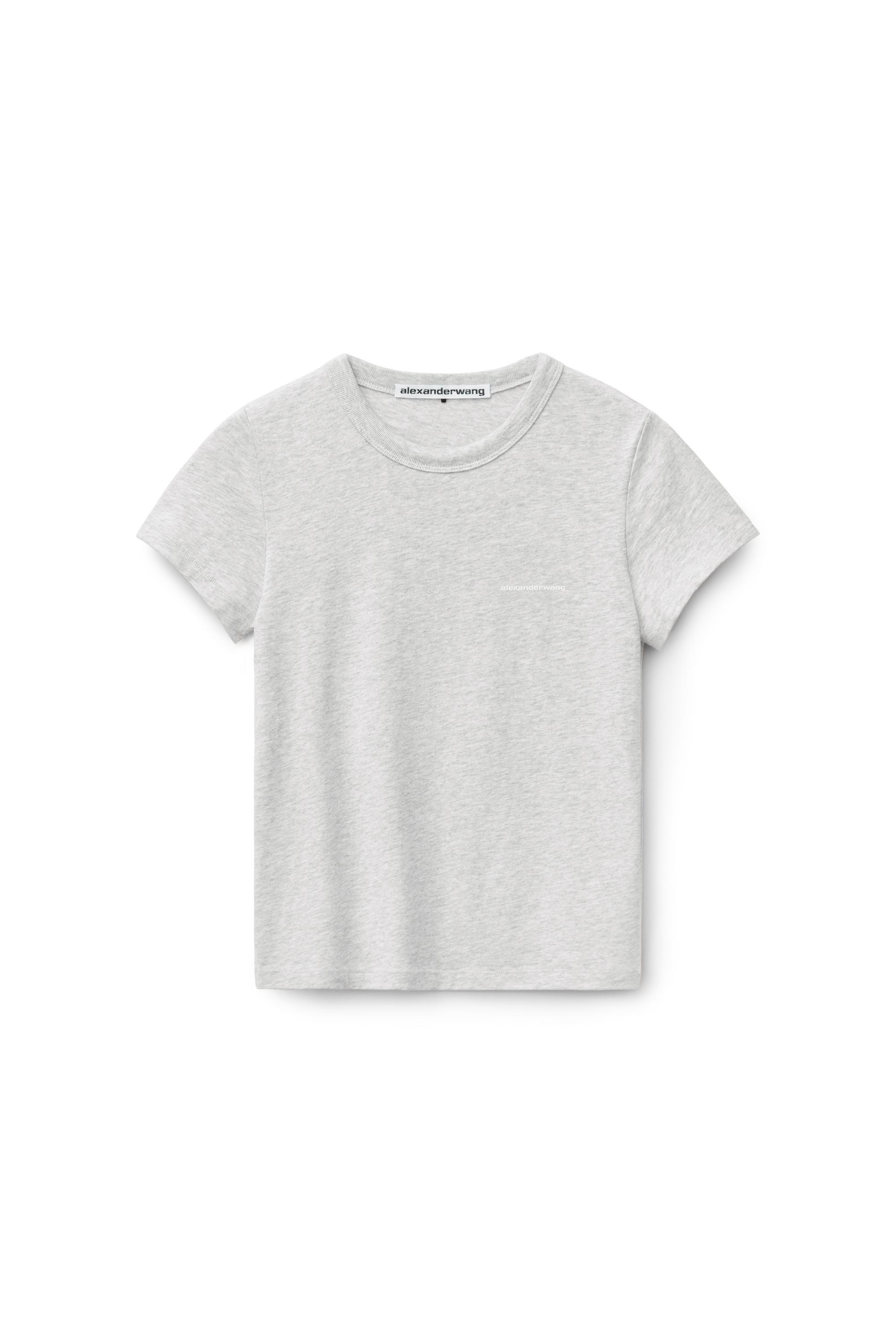 Shrunken Tee In High Twist Jersey Product Image