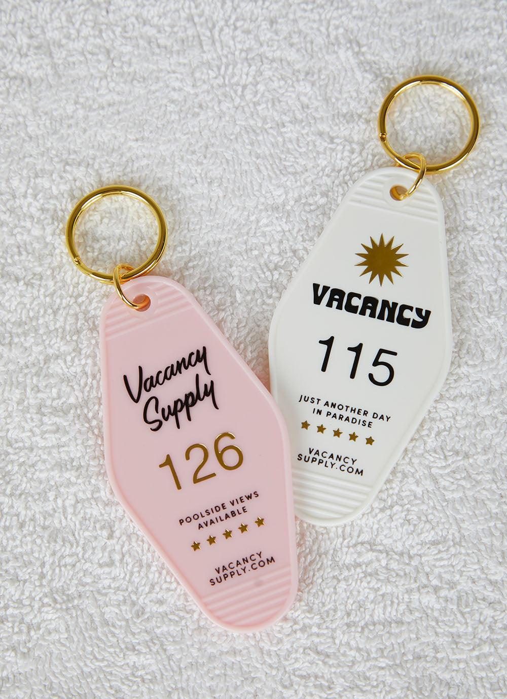 Room 126 Keyring - Pink Product Image