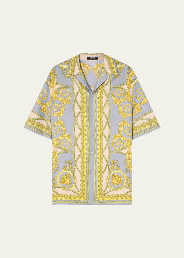 Mens Twill Baroque Coupe Des Dieux Camp Shirt Product Image