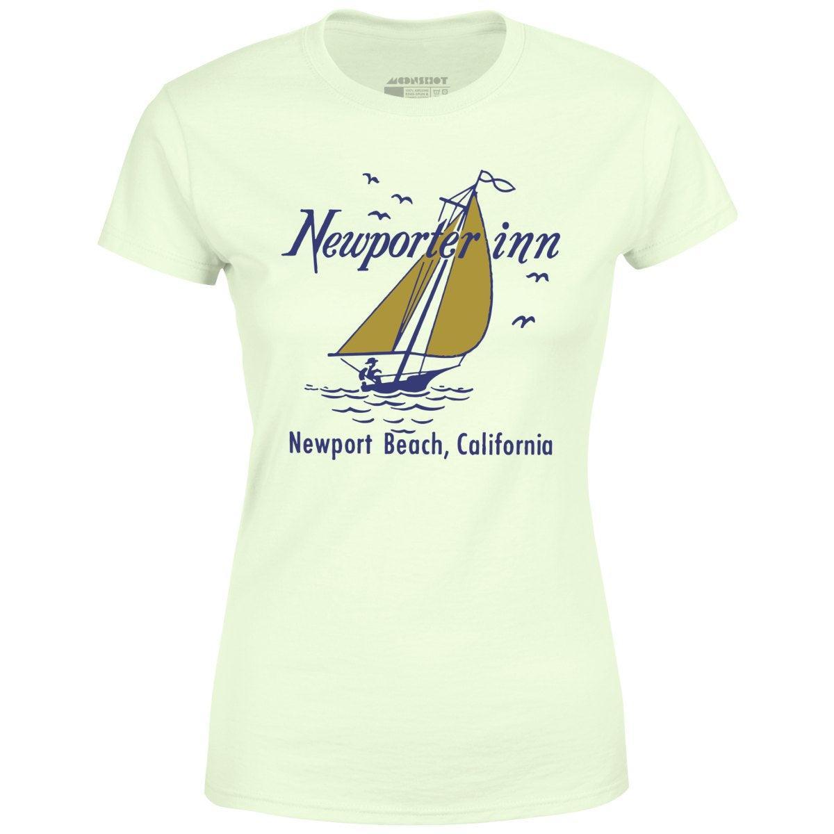 The Newporter Inn v2 - Newport Beach, CA - Vintage Hotel - Women's T-Shirt Female Product Image