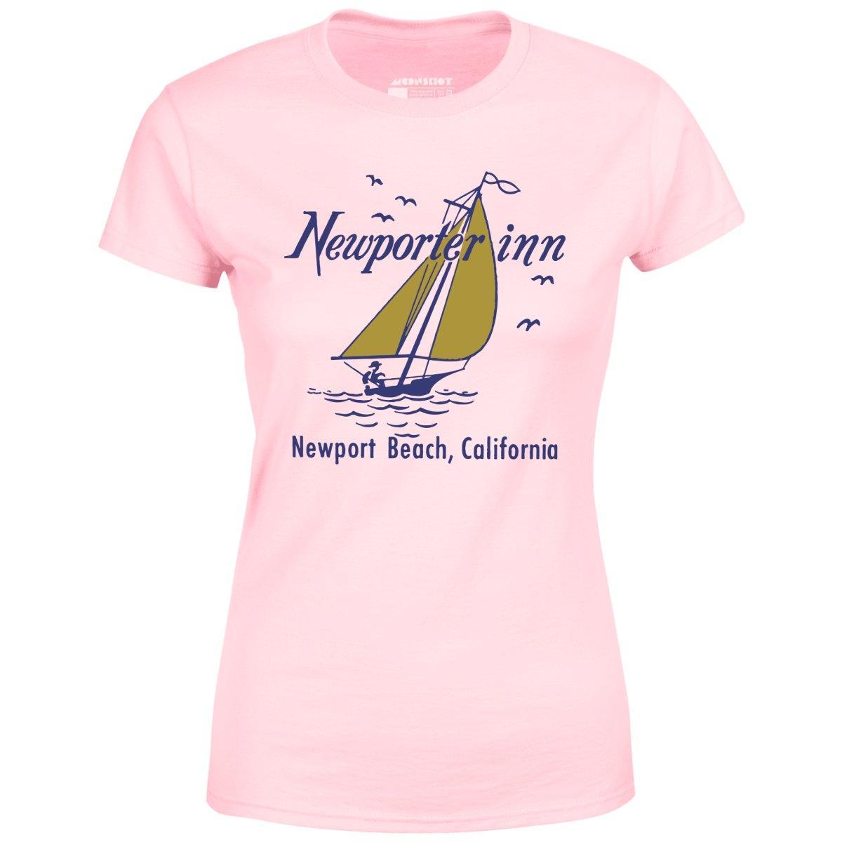 The Newporter Inn v2 - Newport Beach, CA - Vintage Hotel - Women's T-Shirt Female Product Image