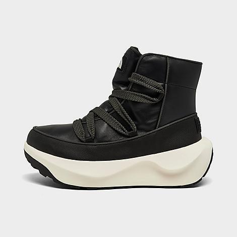 The North Face Womens Halseigh Thermoball Lace Waterproof Leather Platform Booties Product Image