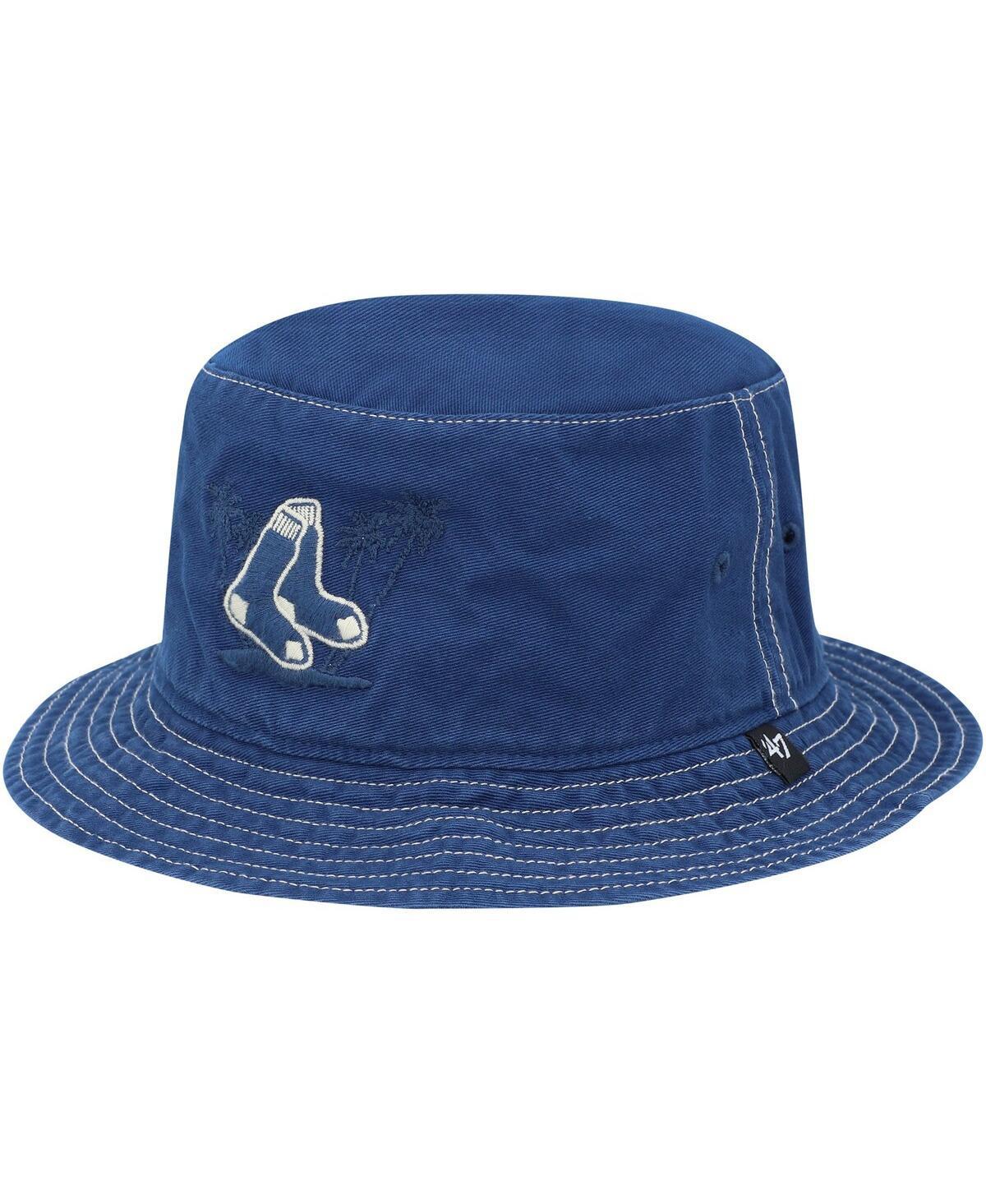 Mens 47 Brand Navy Boston Red Sox Trailhead Bucket Hat Product Image