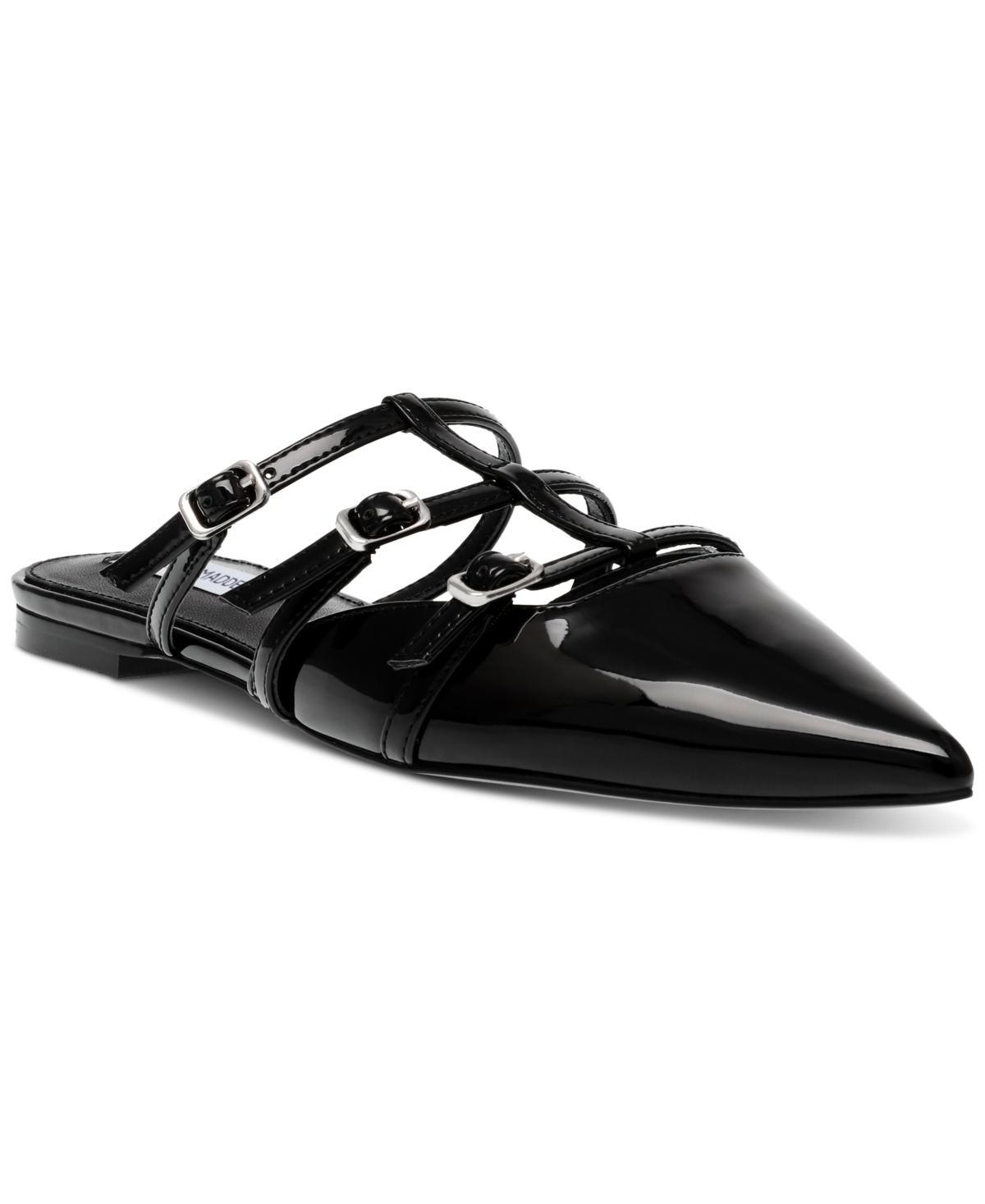 Steve Madden Womens Shatter Pointed-Toe Mule Flats Product Image