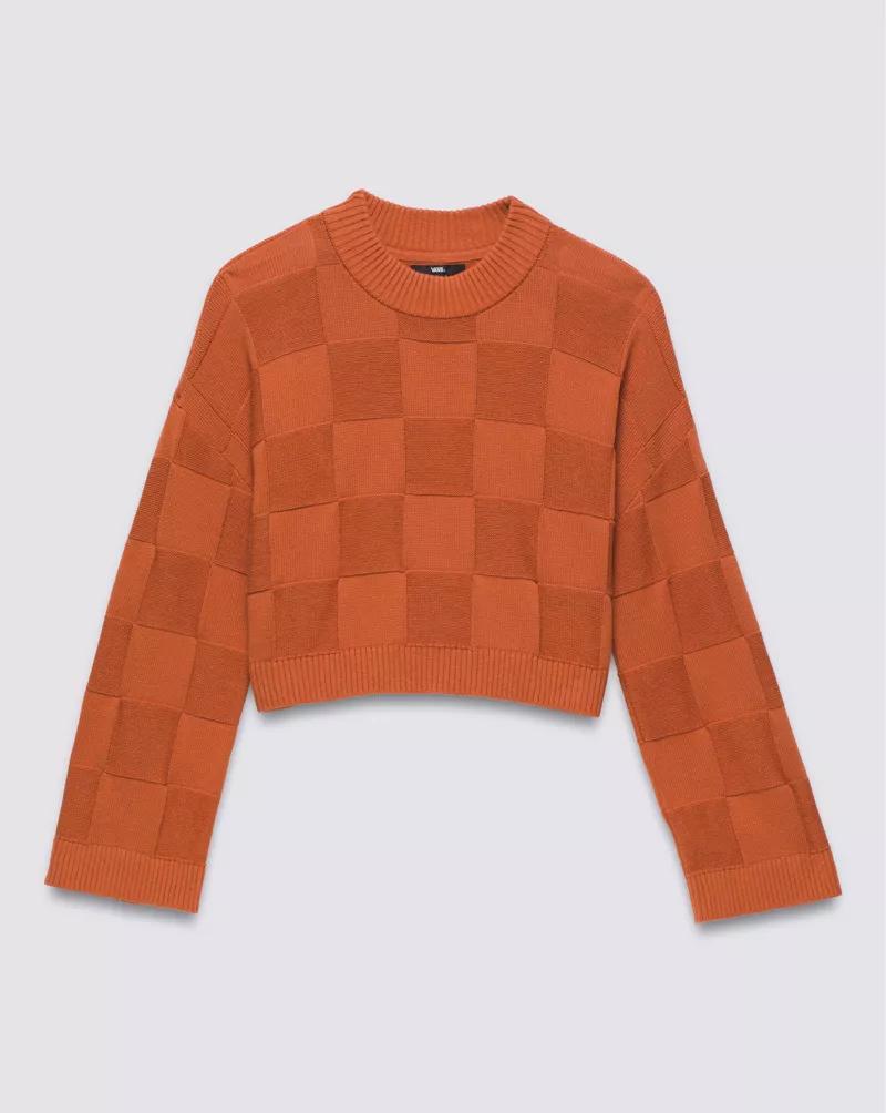 Cammile Checker Pullover Sweater Product Image