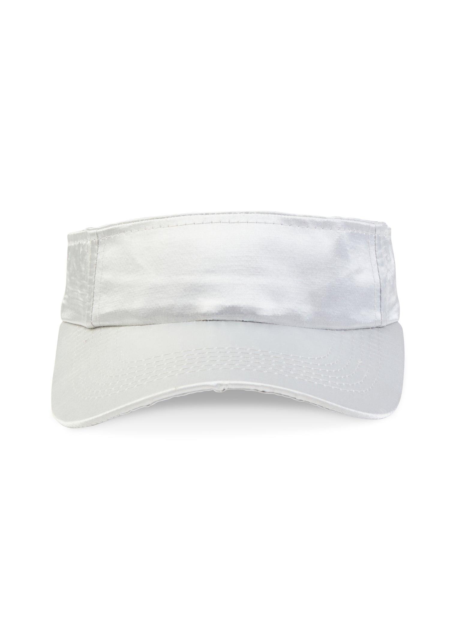 Satin Velcro Strap Visor Female Product Image