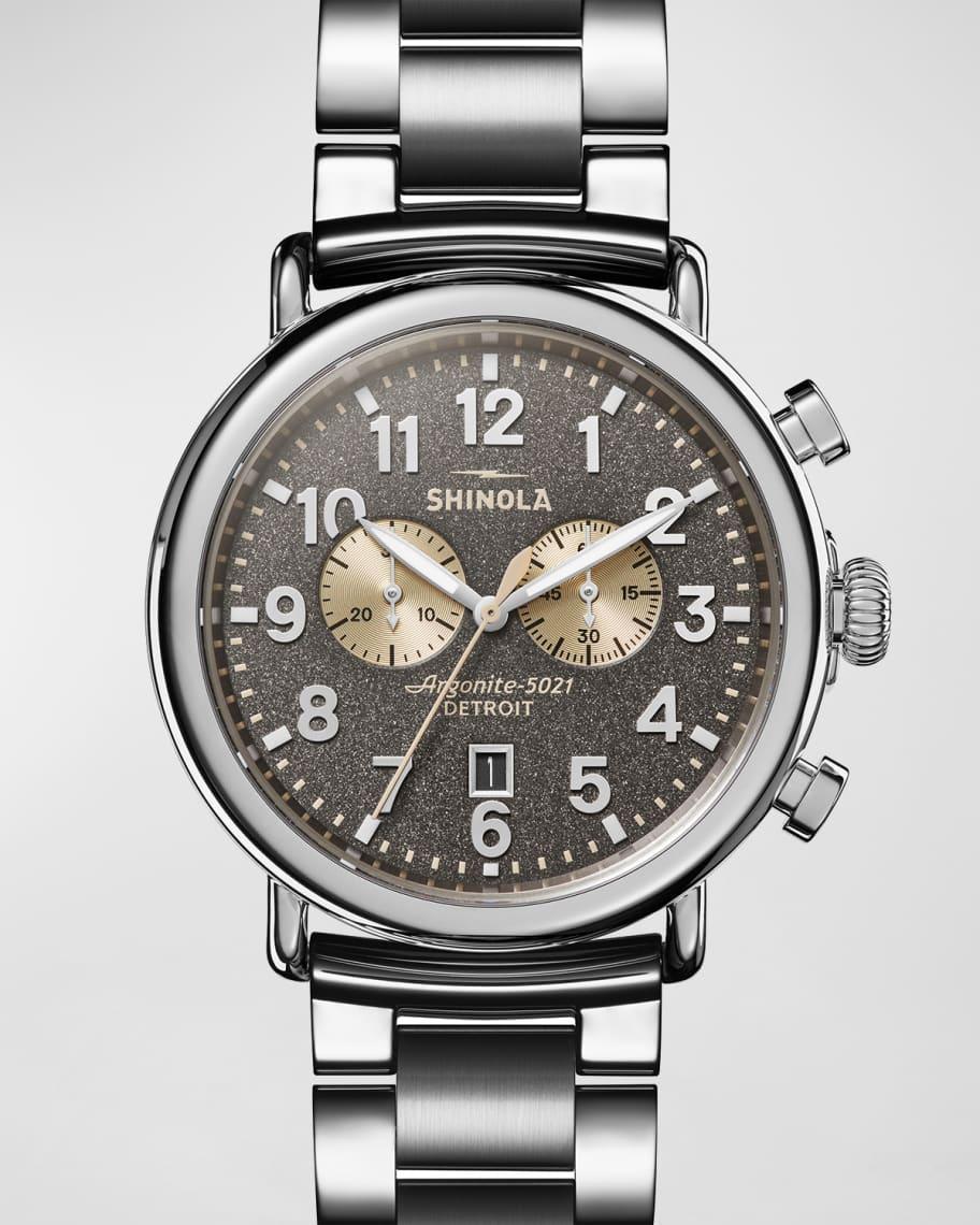 Men's 47mm Runwell Chronograph Bracelet Watch Product Image